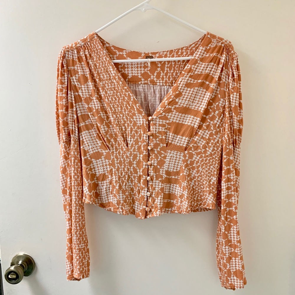[SOLD]Free People Tribal Blouse